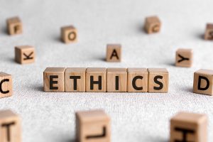 What makes a CFP® professional different from other financial planners? Ethics spelled out in blocks